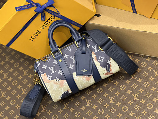 ルイヴィトン KEEPALL BANDOULIèREレザーハンドバッグM46804