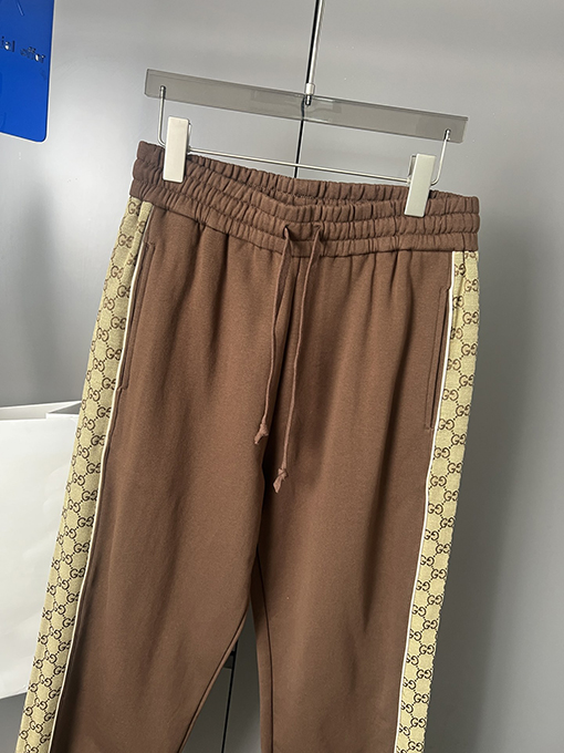 グッチ ステッチカジュアルスポーツパンツ