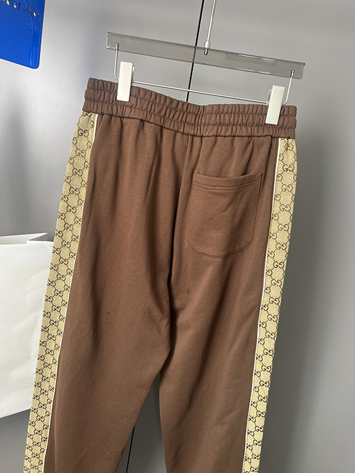 グッチ   ステッチカジュアルスポーツパンツ