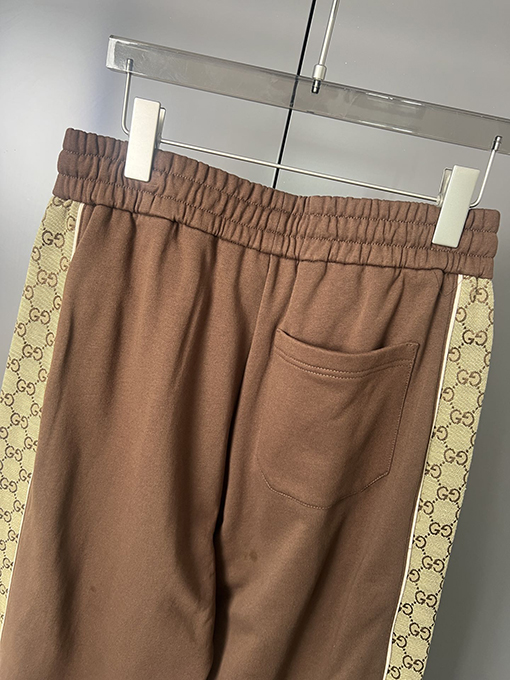 グッチ ステッチカジュアルスポーツパンツ
