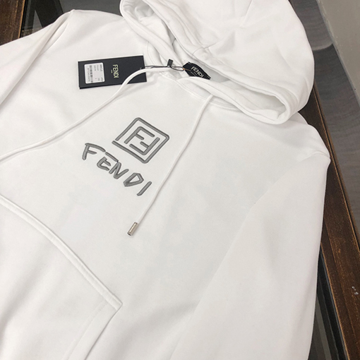 フェンディ フルコートウォッシュ素材パーカー