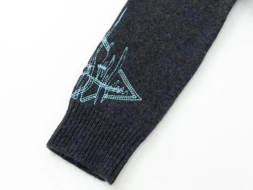 ルイヴィトン 新作FREQUENCYウール刺繍カーディガン