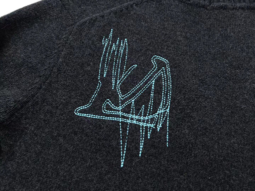 ルイヴィトン 新作FREQUENCYウール刺繍カーディガン