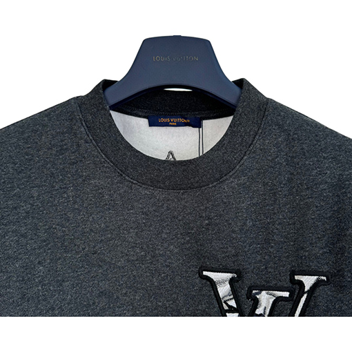 ルイヴィトン スウェット長袖 Tシャツ トップス 裏起毛