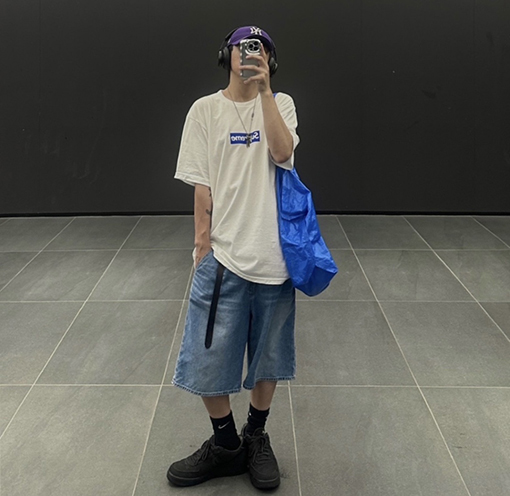 シュプリームコピー 韓国ソウルオープン限定SEOUL BOX LOGO TEEムグンファプリント半袖