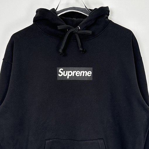 シュプリーム韓国ソウルオープン限定SEOUL BOX LOGO HOODED SWEATSHIRT ムクゲプリンフードトパーカー
