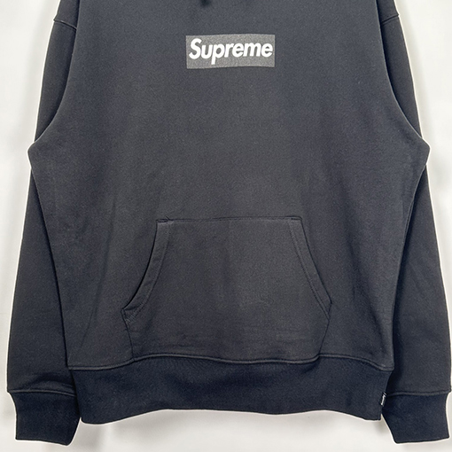 シュプリーム韓国ソウルオープン限定SEOUL BOX LOGO HOODED SWEATSHIRT ムクゲプリンフードトパーカー
