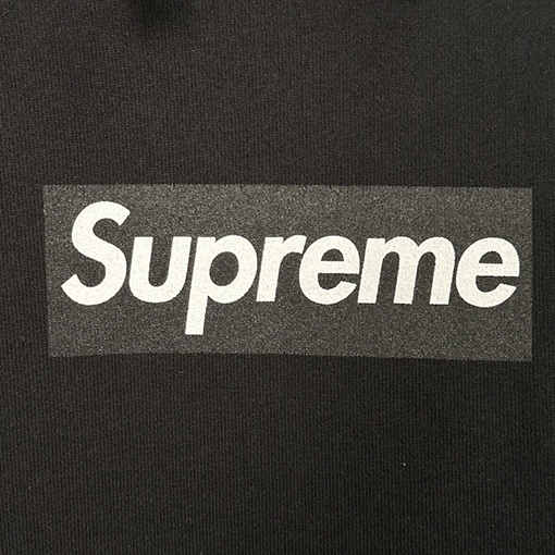 シュプリーム韓国ソウルオープン限定SEOUL BOX LOGO HOODED SWEATSHIRT ムクゲプリンフードトパーカー