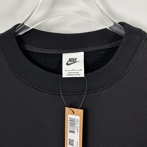 ステューシー x コラボ！ブクル刺繍ロゴ裏起毛スウェット長袖 Tシャツ