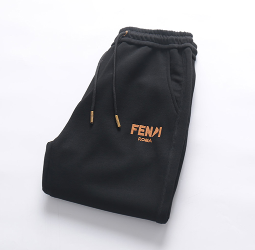 フェンディ  23FWランウェイ刺繍パンツ