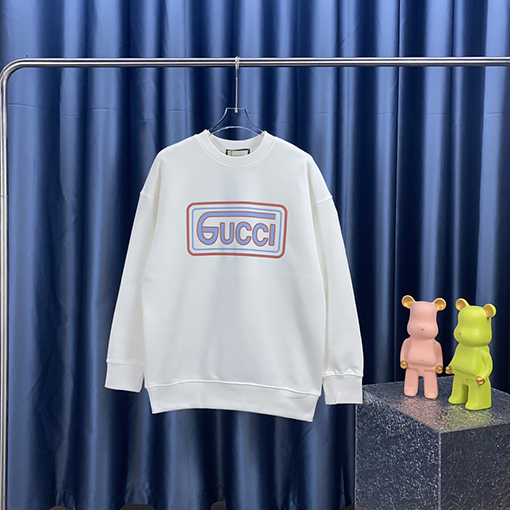 グッチ クラシックレタープリントラウンドネックスウェット