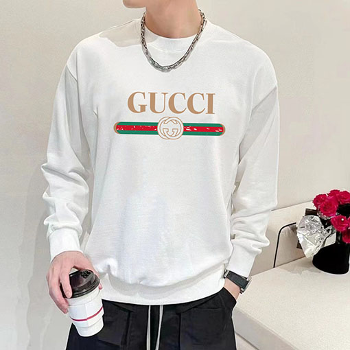 グッチ プリントクルーネックスウェット