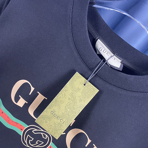グッチ プリントクルーネックスウェット