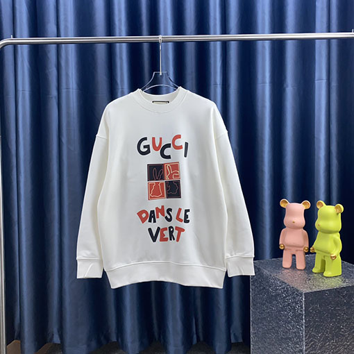 グッチ ウサギ年限定アルファベットパーカー