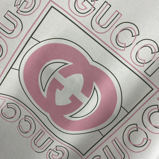 グッチ ダブルG文字プリントスウェットTシャツ  