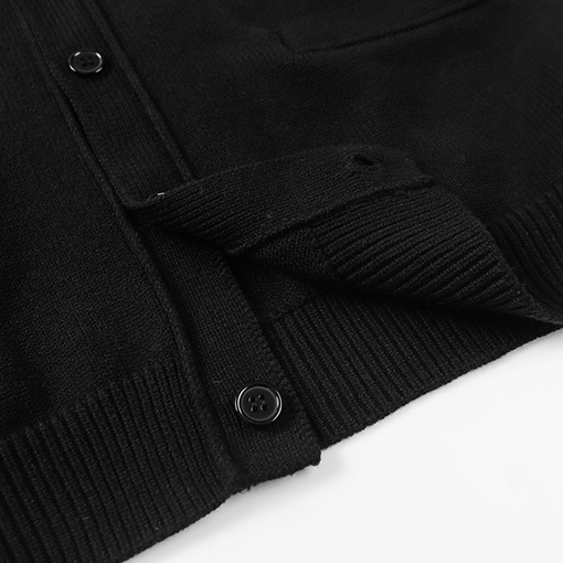 セリーヌ 刺繍ロゴセーターカーディガン