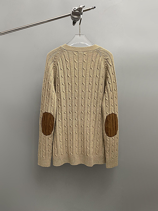 セリーヌ カシミアツイストカーディガン