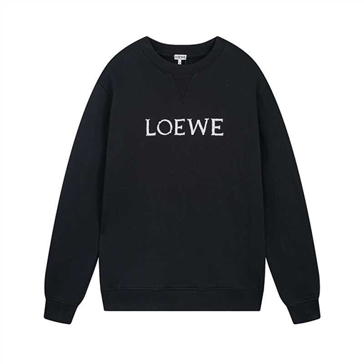 ロエベ Loewe コットン 刺繍 レター スウェット