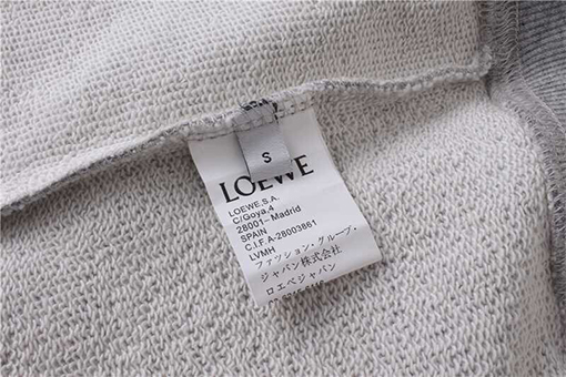 ロエベ  Loewe コットン 刺繍 レター スウェット