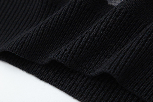ロエベ  ロゴ刺繍ニットクルーネックプルオーバーセーター