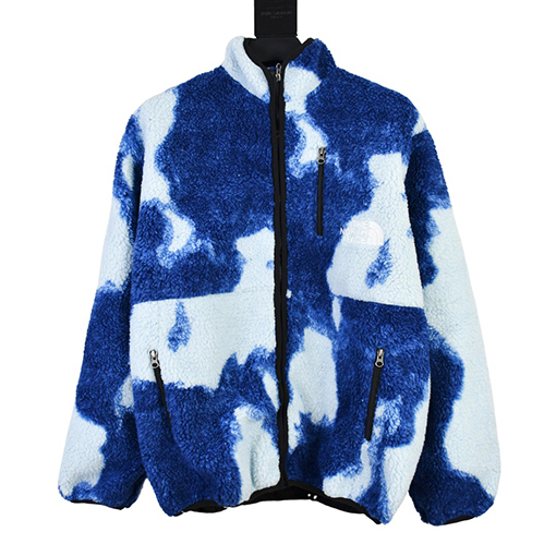 Supreme Bleached Fleece Jacket TNF コラボ フリースジャンパー