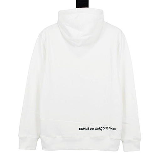 Supreme CDG Split Box Logo Sweatshirt パッチ パーカー 起毛 フード パーカー