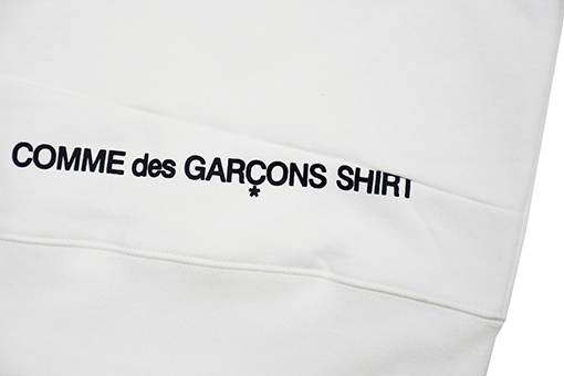 Supreme CDG Split Box Logo Sweatshirt パッチ パーカー 起毛 フード パーカー