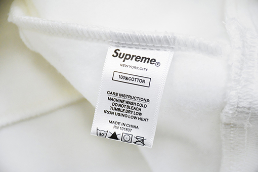 Supreme CDG Split Box Logo Sweatshirt パッチ パーカー 起毛 フード パーカー