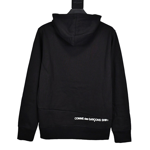 Supreme CDG Split Box Logo Sweatshirt パッチ パーカー 起毛 フード パーカー