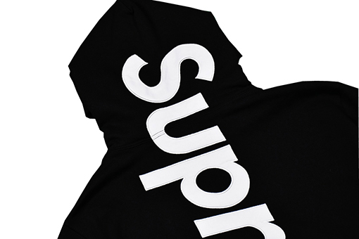 シュプリームスーパーコピー パーカー Supreme 22FW Satin Appliqué Hooded Sweatshirt背中刺繍ロゴ