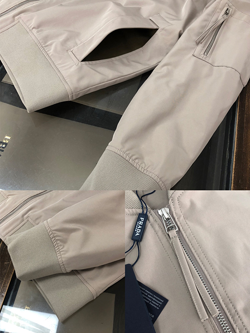 プラダ 防風新作メンズベースボールカラージャケット