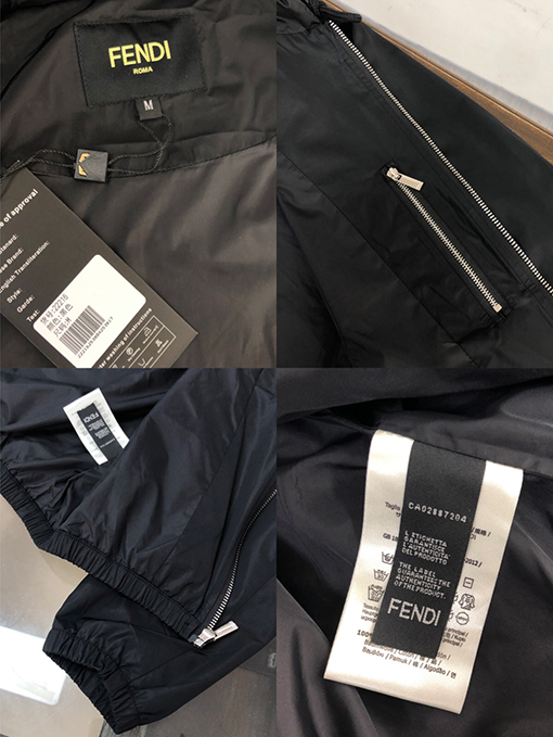 フェンディ  新しいトレンチコートジャケット