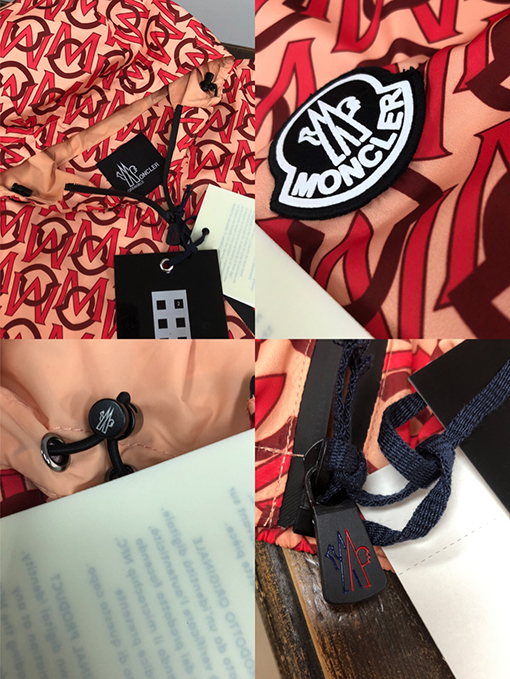 モンクレール  新しい フルプリント ジャケット