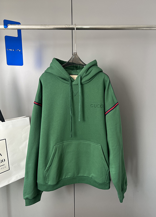 グッチ リボンニットコットンパーカー
