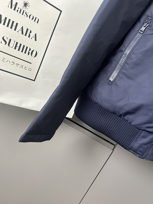 グッチ 長袖スタンドカラーコットンコート