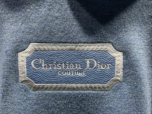 ディオール 刺繍フードニットセーター