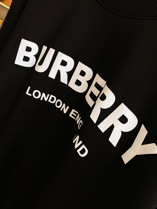 バーバリー BURBERRYプリントアルファベットパーカー