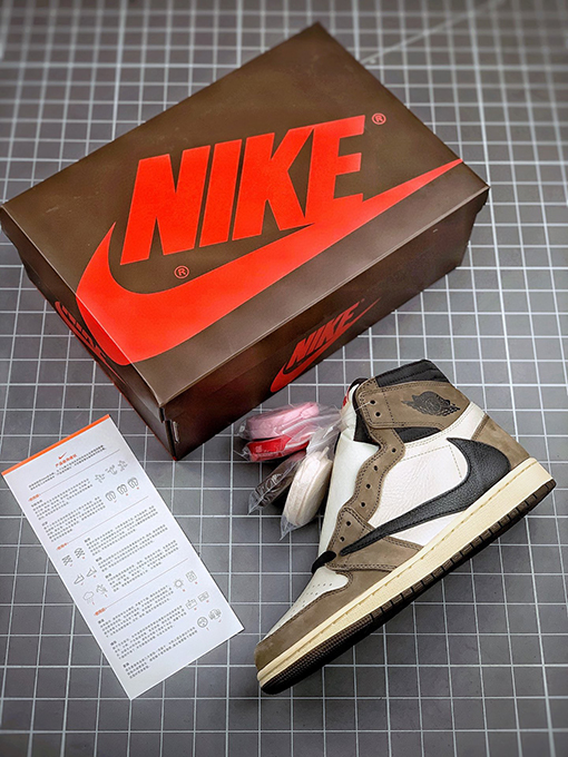 ナイキ ト x ラヴィス スコット エアジョーダン1 Travis Scott x AIR JORDAN 1 HI OG TS SP“Cactus Jack”