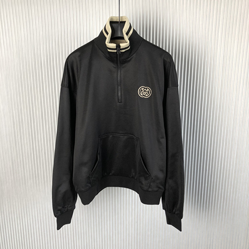 グッチ 半ジップアップジャンパーコート