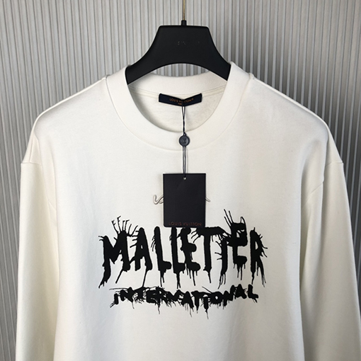 ルイヴィトン 1854シリーズのラウンドスウェット長袖 Tシャツ トップス