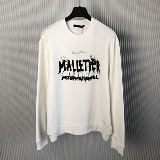 ルイヴィトン 1854シリーズのラウンドスウェット長袖 Tシャツ トップス