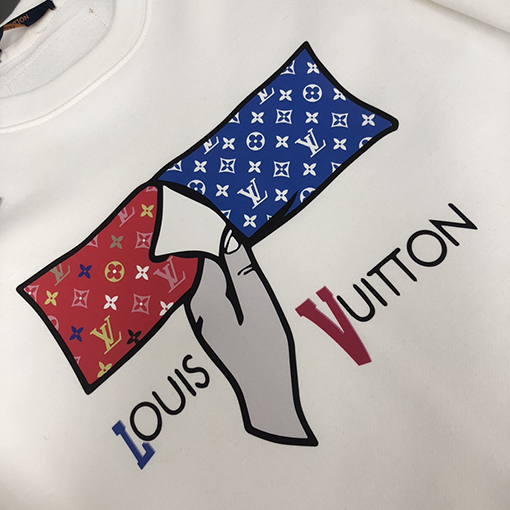 ルイヴィトン 秋冬 Louis Vuittonの新しいラウンドネックパーカー