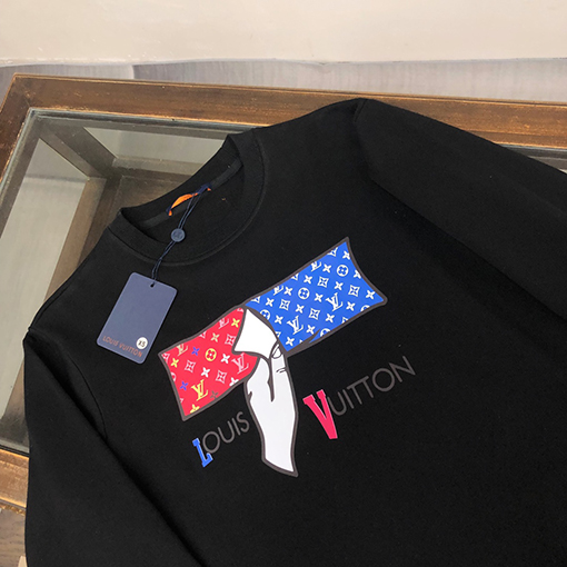 ルイヴィトン 秋冬 Louis Vuittonの新しいラウンドネックパーカー