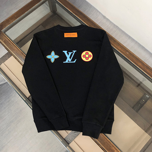 ルイヴィトン ゆったりとしたosクルーネックパーカー