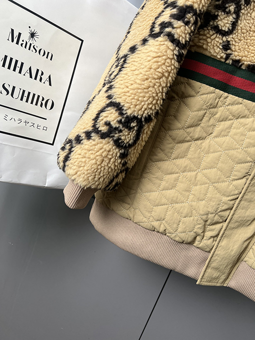 グッチ ステッチファーニットパーカー