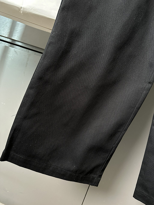 ルイヴィトン  モノグラムベルベット柄ストレートワークパンツ