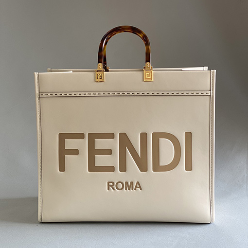 フェンディ サンシャインレザートートバッグ FENDI ROMA  40 x 20 x 35