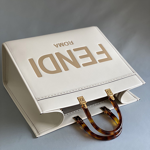 フェンディ サンシャインレザートートバッグ FENDI ROMA  40 x 20 x 35