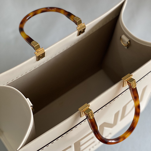フェンディ サンシャインレザートートバッグ FENDI ROMA  40 x 20 x 35