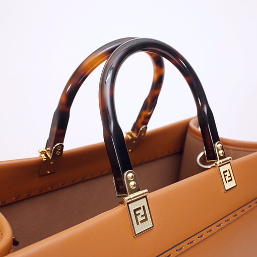 フェンディ サンシャインレザートートバッグ FENDI ROMA  40 x 20 x 35